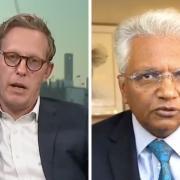 Dr Bharat Pankhania slammed Laurence Fox for his 'biased views' on GB News