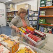 Glasgow South East food bank is run by manager Audrey Flannagan