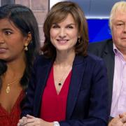 BBC's Question Time tonight features a panel of politicians and public figures