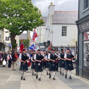 A parade through Kirkwall