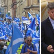 Keith Brown responded to claims from AUOB, after it was announced the independence convention will be held on the same day as a rally in Stirling