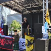 Yesterday’s events in The Hague were held in a bid to spread the message about Scottish independence