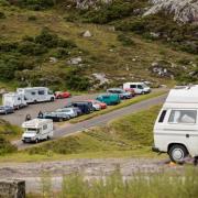 Highland Council said the volume of cars parked on the road was deemed a hazard