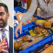 Humza Yousaf's Scottish Government has been praised for its action plan on reducing food bank use