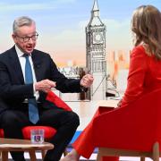 Michael Gove appearing on the BBC 1 current affairs programme, Sunday With Laura Kuenssberg