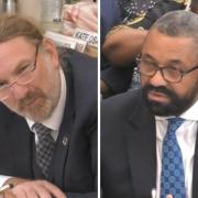 SNP MP Chris Law challenged Foreign Secretary James Cleverly over a 'diktat' issued to UK diplomats