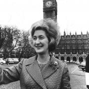 Winnie Ewing at the House of Commons