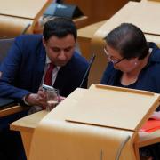 Were Anas Sarwar and Jackie Baillie looking at memes before FMQs?