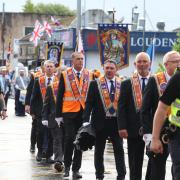 Thousands of Orange Order members, bands and their followers took to the streets of Glasgow for the biggest parade of the year