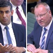 Rishi Sunak clashed with SNP MP Pete Wishart at the committee