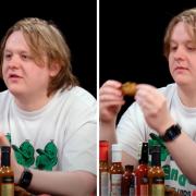Lewis Capaldi on the YouTube show Hot Ones