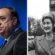 Alex Salmond delivered a eulogy for Winnie Ewing at her memorial service on Saturday