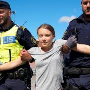 Greta Thunberg is detained by police