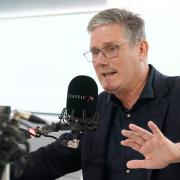Labour leader Keir Starmer appearing on Classic FM