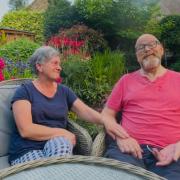 Ian Bain, pictured with wife Carol, has called on the 'robbing' UK Government to pay terminally ill people their pensions early