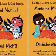 The covers of the Scots and Scottish Gaelic version of the LGBT children's book