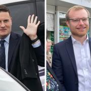 Michael Shanks (right) has been urged by the SNP to distance himself from Wes Streeting's comments about increasing use of the private sector within the NHS