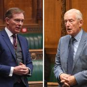 Labour MPs Chris Bryant (left) and Barry Sheerman