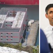 Rishi Sunak has defended the use of the Bibby Stockholm barge despite deadly bacteria discovery