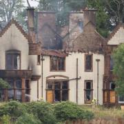 The fire ripped through the Carnbooth House Hotel
