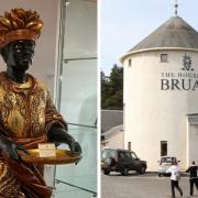 House of Bruar was found to be selling the statues of 'North African attendants' for nearly £9000