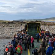 Those who join the annual sailing to Eynhallow organised by the Orkney Heritage Society find themselves on an island laden with lore and history