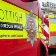 The Scottish Fire and Rescue Service was first called to the landfill fire on Monday