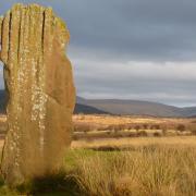 The cursus is located not far from the Machrie Moor standing stones
