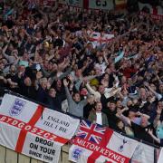 England fans could not be heard singing their anthem on Tuesday night as it was drowned out by booing from the Scots