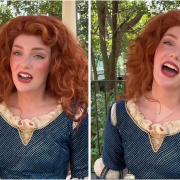 Actor's accent in character as Scottish Disney princess goes viral