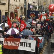 Trades unions councils across Scotland will be taking part in a month-long demonstration against council cuts