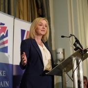 Former Prime Minister Liz Truss called for tax cuts at the Tory conference