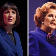 Rachel Reeves, left, echoed Margaret Thatcher, right, in her conference speech