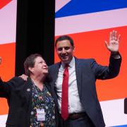 Scottish Labour group leader Anas Sarwar and deputy Jackie Baillie