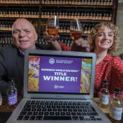 An adjudicator from Guinness World Records oversaw the tasting