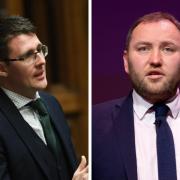 David Linden (left) will force the Labour Party to vote on whether they agree with Ian Murray that employment law should not be devolved to Holyrood