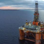 Helicopters were sent to assist an oil rig after it lost its anchors
