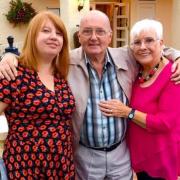 Jacqueline Cameron with her dad Gus and mum Margaret