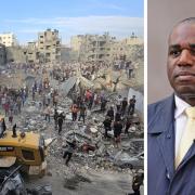 Labour's shadow foreign secretary, David Lammy, claimed the bombing of a refugee camp could be 'legally justified'