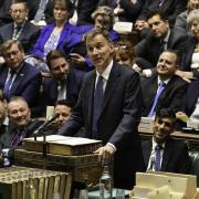 Jeremy Hunt delivers the Autumn Statement