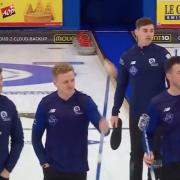 The Scotland men's team retained their European title