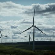 The map reveals the extent and progress of renewable energy projects across Scotland