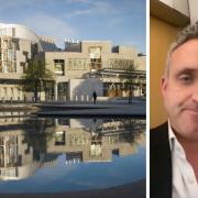 Holyrood officials said it was up to MSPs whether or not they contributed remotely