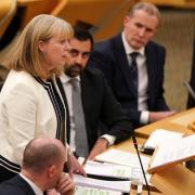 Finance Secretary outlines the Scottish Budget in Parliament earlier this month