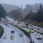 A number of roads throughout Scotland remain disrupted as a result of Storm Gerrit