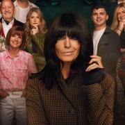 Claudia Winkleman and the contestants in series two of The Traitors