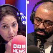 James Cleverly clashed with Mishal Husain during his appearance on Radio 4