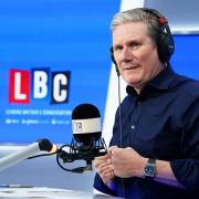 Labour Party leader Sir Keir Starmer takes part in Call Keir, his regular phone-in on LBC's Nick Ferrari at Breakfast show