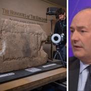 A stone of the Stone of Destiny has been in the spotlight – with Lord Forsyth among those commenting