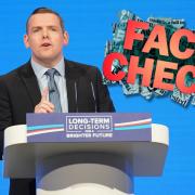 Douglas Ross's Scottish Tories are pushing the claim that Scottish Government staff are moving to England because of tax